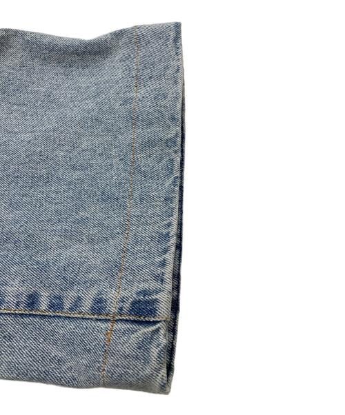 polaura（ポロ―ラ）polaura (ポロ―ラ) セミフレアウォッシュデニム インディゴ サイズ:Mの古着・服飾アイテム
