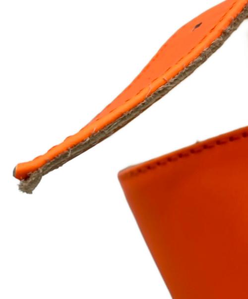 MM6 Maison Margiela（エムエムシックスメゾンマルジェラ）MM6 Maison Margiela (エムエムシックス メゾンマルジェラ) アンクルストラップサンダル オレンジ サイズ:37の古着・服飾アイテム