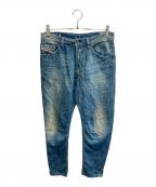DIESELディーゼル）の古着「デニムパンツ」｜インディゴ
