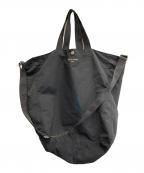 COMME des GARCONS HOMMEコムデギャルソン オム）の古着「綿ナイロングログラン LOGO BAG」｜ブラック