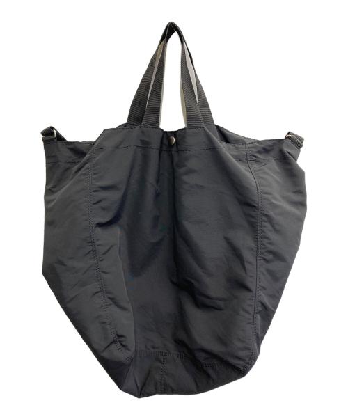 COMME des GARCONS HOMME（コムデギャルソン オム）COMME des GARCONS HOMME (コムデギャルソン オム) 綿ナイロングログラン LOGO BAG ブラックの古着・服飾アイテム