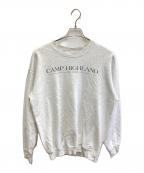 Hanesヘインズ）の古着「00s プリントスウェット」｜グレー