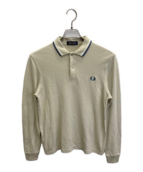 FRED PERRY（フレッドペリー）FRED PERRY (フレッドペリー) CLASSIC KNITTED SHIRT ベージュ サイズ:Sの古着・服飾アイテム