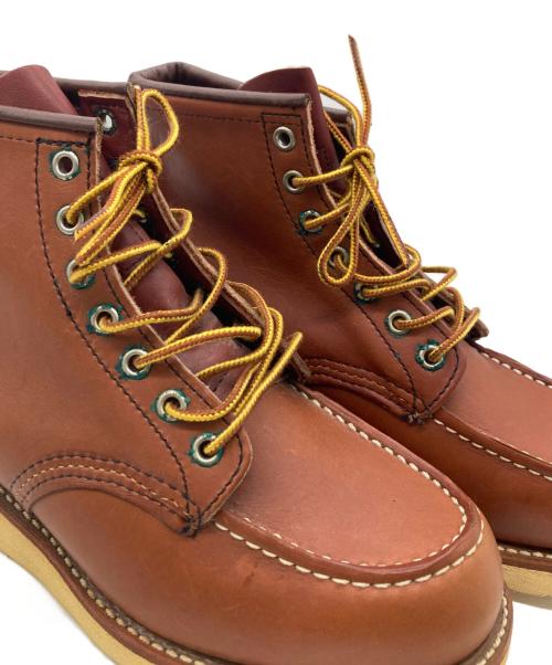 RED WING（レッドウィング）RED WING (レッドウィング) 6-inch Classic Moc ブラウン サイズ:US7の古着・服飾アイテム