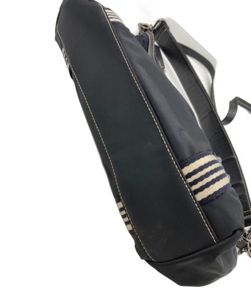 BURBERRY BLUE LABEL（バーバリー ブルー レーベル）BURBERRY BLUE LABEL (バーバリーロンドンブルーレーベル) 2WAYバッグ ブラックの古着・服飾アイテム