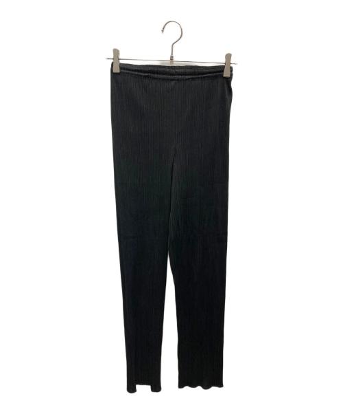 PLEATS PLEASE（プリーツプリーズ）PLEATS PLEASE (プリーツプリーズ) プリーツパンツ ブラック サイズ:4の古着・服飾アイテム