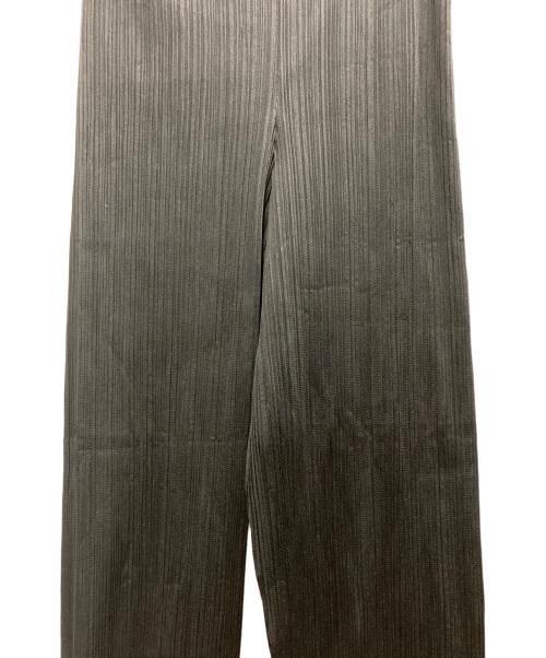 PLEATS PLEASE（プリーツプリーズ）PLEATS PLEASE (プリーツプリーズ) プリーツパンツ ブラック サイズ:4の古着・服飾アイテム