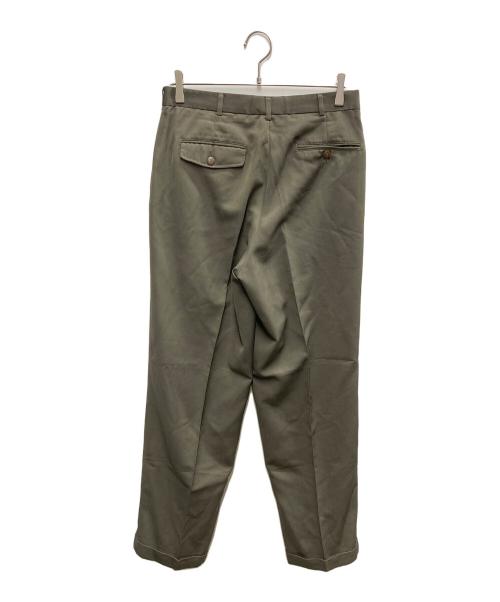 PERRY ELLIS（ペリーエリス）PERRY ELLIS (ペリーエリス) USA 製ヴィンテージスラックス カーキ サイズ:31/32の古着・服飾アイテム