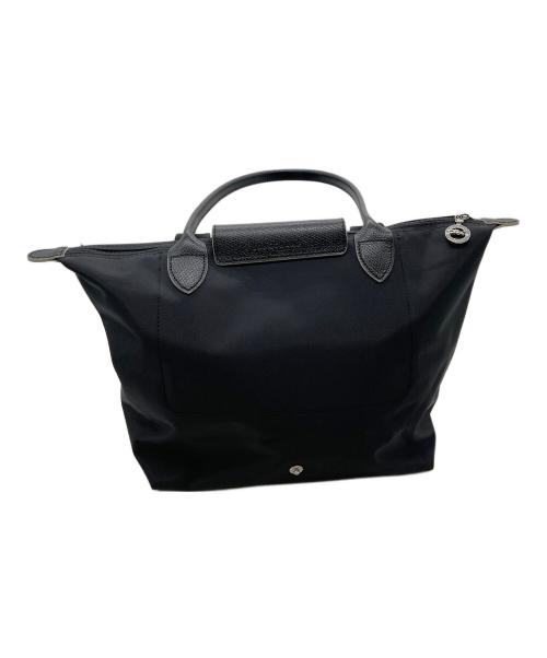 LONGCHAMP（ロンシャン）LONGCHAMP (ロンシャン) ハンドバッグ ブラックの古着・服飾アイテム