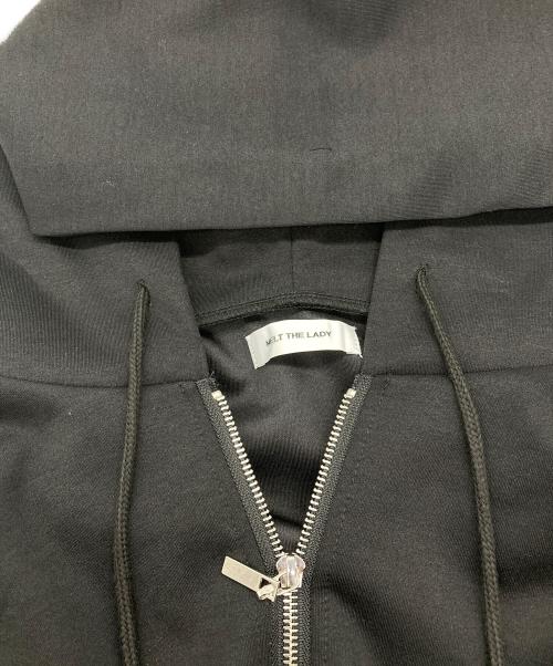 melt the lady（メルトザレディ）melt the lady (メルトザレディ) セットアップジップパーカー（3P） ブラック サイズ:Freeの古着・服飾アイテム
