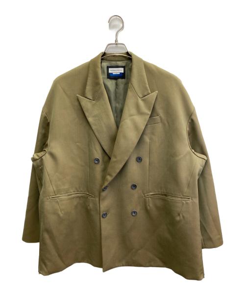 MAISON SPECIAL（メゾンスペシャル）MAISON SPECIAL (メゾンスペシャル) ダブルジャケット カーキ サイズ:01の古着・服飾アイテム
