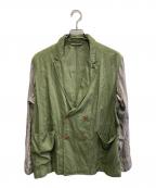 BRU NA BOINNEブルーナボイン）の古着「ウェンティダブルジャケット」｜カーキ