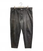 LEVI'Sリーバイス）の古着「550 ブラックデニムパンツ」｜ブラック