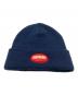 Supreme（シュプリーム）の古着「RUBBER PATCH BEANIE」｜ネイビー