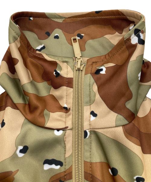 adidas（アディダス）adidas (アディダス) カモ柄トラックジャケット ベージュ×カーキ サイズ:Ｍの古着・服飾アイテム