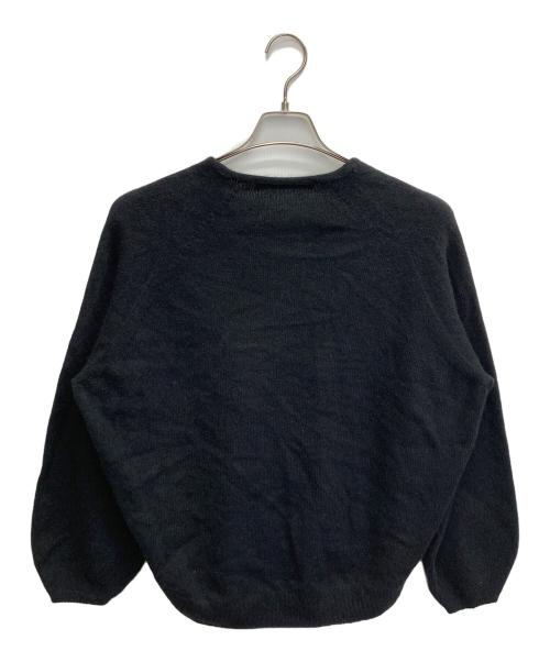 MICA&DEAL（マイカアンドディール）MICA&DEAL (マイカアンドディール) フォックスニットVネックプルオーバー ブラック サイズ:FREEの古着・服飾アイテム