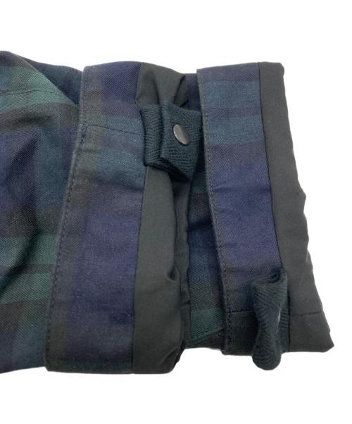 Barbour（バブアー）Barbour (バブアー) BEAMS BOY (ビームスボーイ) 別注 Balvenie Long Jacket/バルベニー グリーン/ブラックウォッチ サイズ:10の古着・服飾アイテム