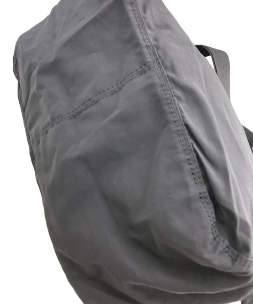 COMME des GARCONS HOMME（コムデギャルソン オム）COMME des GARCONS HOMME (コムデギャルソン オム) 綿ナイロングログラン 2WAY BAG ブラックの古着・服飾アイテム