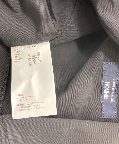 COMME des GARCONS HOMME（コムデギャルソン オム）COMME des GARCONS HOMME (コムデギャルソン オム) 綿ナイロングログラン 2WAY BAG ブラックの古着・服飾アイテム