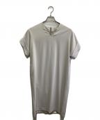 eclatエクラ）の古着「【とろみ】コクーンワンピース」｜グレー