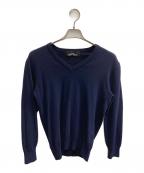 tricot COMME des GARCONSトリココムデギャルソン）の古着「Vネックニット」｜ネイビー
