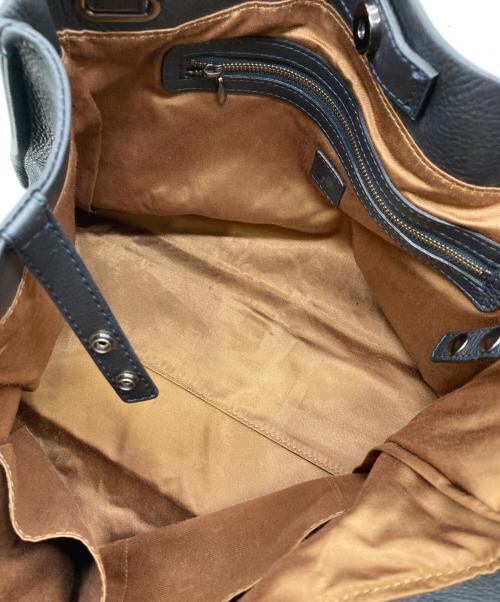 土屋鞄（ツチヤカバン）土屋鞄 (ツチヤカバン) トートバッグ ネイビーの古着・服飾アイテム