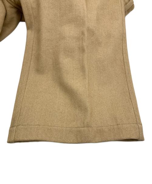 JAN MACHENHAUER（ヤンマッケンハウアー）JAN MACHENHAUER (ヤンマッケンハウアー) ツータックコットンパンツ ベージュ サイズ:46の古着・服飾アイテム