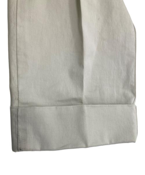 PT TORINO（ピーティートリノ）PT TORINO (ピーティートリノ) タックチノ アイボリー サイズ:48の古着・服飾アイテム