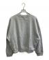 OPENING (オープニング) リアルヴィンテージ加工ヘヴィーウエイトダメージクルースウェット グレー サイズ:M 未使用品：7000円
