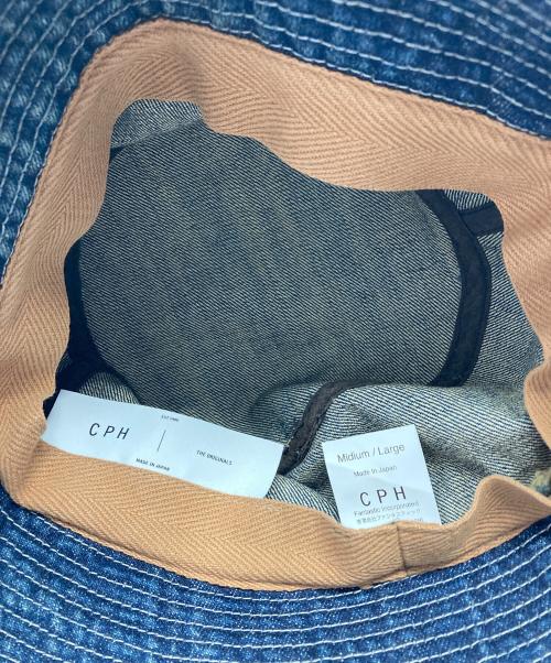 CPH（シーピーエイチ）CPH (シーピーエイチ) FULL BUCKET HAT DENIM インディゴ サイズ:M-Lの古着・服飾アイテム