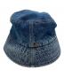 CPH (シーピーエイチ) FULL BUCKET HAT DENIM インディゴ サイズ:M-L：7000円