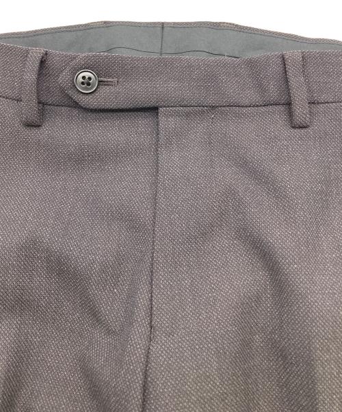 green label relaxing（グリーンレーベルリラクシング）green label relaxing (グリーンレーベルリラクシング) バーズアイ スリム 2B スーツジャケット/セットアップスーツ ブラウン サイズ:Mの古着・服飾アイテム