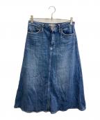 23区ニジュウサンク）の古着「ストレッチ デニムスカート」｜インディゴ