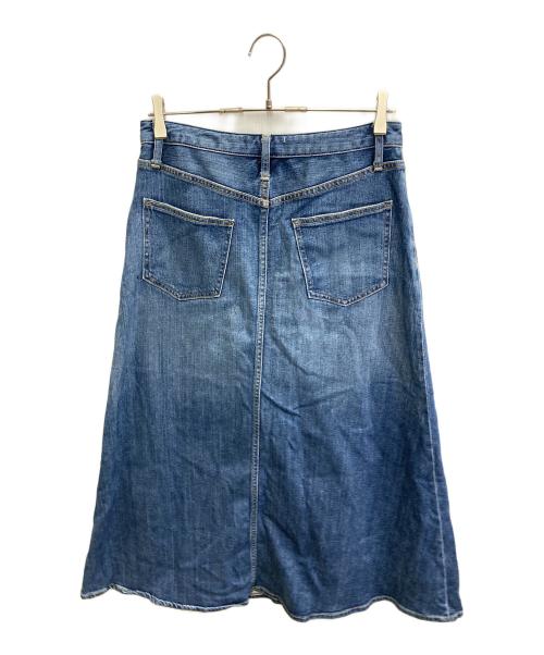 23区（ニジュウサンク）23区 (ニジュウサンク) ストレッチ デニムスカート インディゴ サイズ:44の古着・服飾アイテム