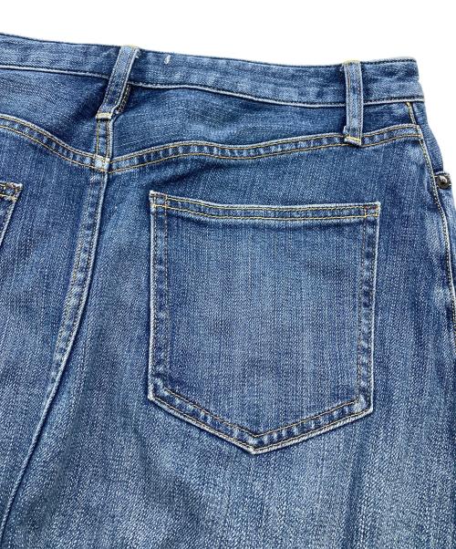 23区（ニジュウサンク）23区 (ニジュウサンク) ストレッチ デニムスカート インディゴ サイズ:44の古着・服飾アイテム