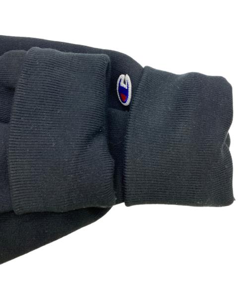 Champion（チャンピオン）Champion (チャンピオン) LOWERCASE (ロウワーケース) 別注リバースウィーブスウェット ブラック サイズ:Lの古着・服飾アイテム