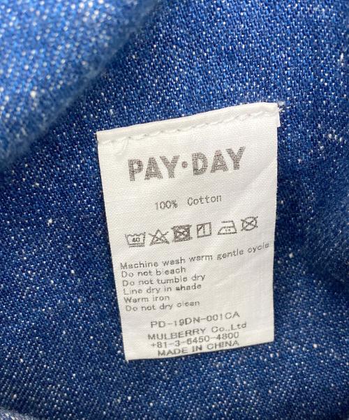 PAY DAY（ペイデイ）PAY DAY (ペイデイ) デニムカバーオール インディゴ サイズ:FREEの古着・服飾アイテム