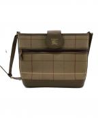 Burberry'sバーバリーズ）の古着「チェックショルダーバッグ」｜ブラウン