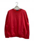 POLO RALPH LAURENポロ・ラルフローレン）の古着「ポニー刺繍スウェット」｜レッド