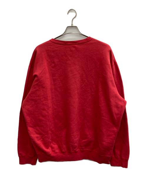 POLO RALPH LAUREN（ポロ・ラルフローレン）POLO RALPH LAUREN (ポロ・ラルフローレン) ポニー刺繍スウェット レッド サイズ:XLの古着・服飾アイテム