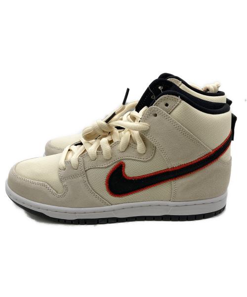 NIKE（ナイキ）NIKE (ナイキ) SB DUNK HIGH PRO PRM アイボリー サイズ:26.5の古着・服飾アイテム