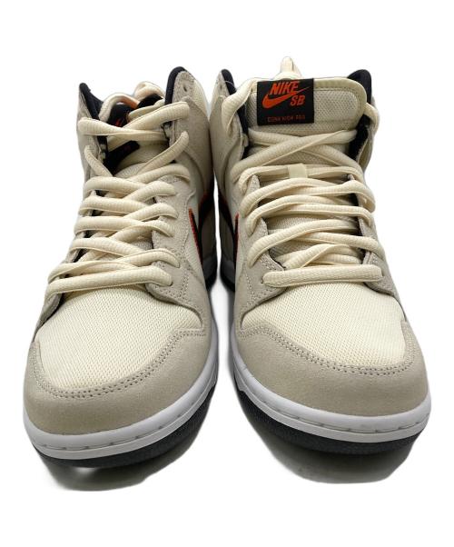 NIKE（ナイキ）NIKE (ナイキ) SB DUNK HIGH PRO PRM アイボリー サイズ:26.5の古着・服飾アイテム