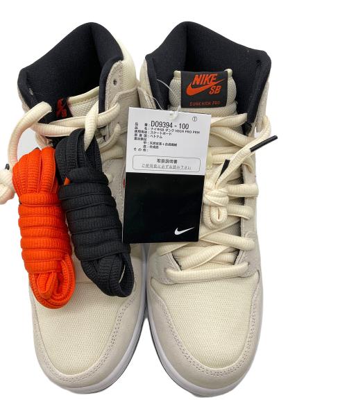 NIKE（ナイキ）NIKE (ナイキ) SB DUNK HIGH PRO PRM アイボリー サイズ:26.5の古着・服飾アイテム