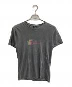 stussyステューシー）の古着「Pigment Dyed Tee」｜グレー