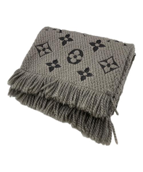 LOUIS VUITTON（ルイ ヴィトン）LOUIS VUITTON (ルイ ヴィトン) エシャルプ ロゴマニア グレーの古着・服飾アイテム