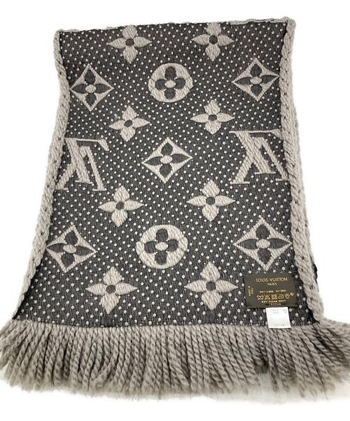 LOUIS VUITTON（ルイ ヴィトン）LOUIS VUITTON (ルイ ヴィトン) エシャルプ ロゴマニア グレーの古着・服飾アイテム