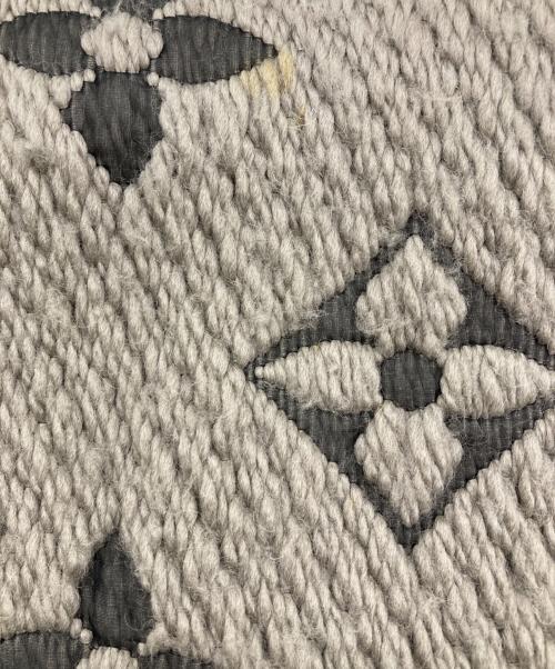 LOUIS VUITTON（ルイ ヴィトン）LOUIS VUITTON (ルイ ヴィトン) エシャルプ ロゴマニア グレーの古着・服飾アイテム