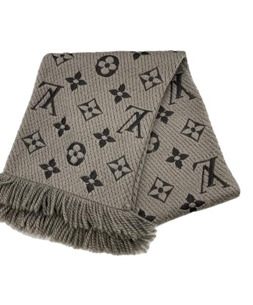 LOUIS VUITTON（ルイ ヴィトン）LOUIS VUITTON (ルイ ヴィトン) エシャルプ ロゴマニア グレーの古着・服飾アイテム