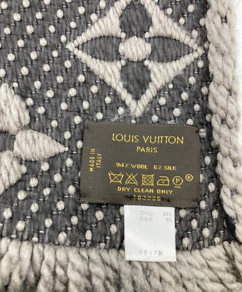 LOUIS VUITTON（ルイ ヴィトン）LOUIS VUITTON (ルイ ヴィトン) エシャルプ ロゴマニア グレーの古着・服飾アイテム