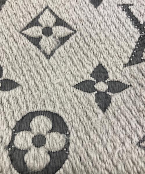 LOUIS VUITTON（ルイ ヴィトン）LOUIS VUITTON (ルイ ヴィトン) エシャルプ ロゴマニア グレーの古着・服飾アイテム
